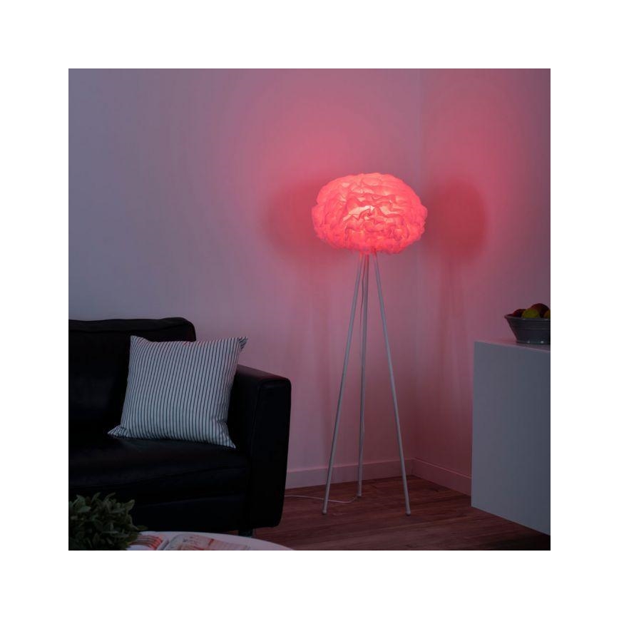 Leuchten Direkt 11212-16 - LED RGBW Επιδαπέδια λάμπα dimming NAOMI LED/10W/230V 2700-5000K Wi-Fi TUYA + τηλεχειριστήριο