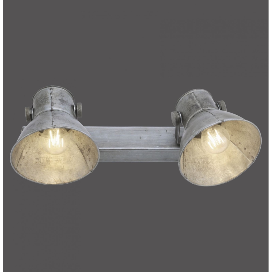 Leuchten Direkt 11481-77 - Διπλό σποτ SAMIA 2xE27/25W/230V