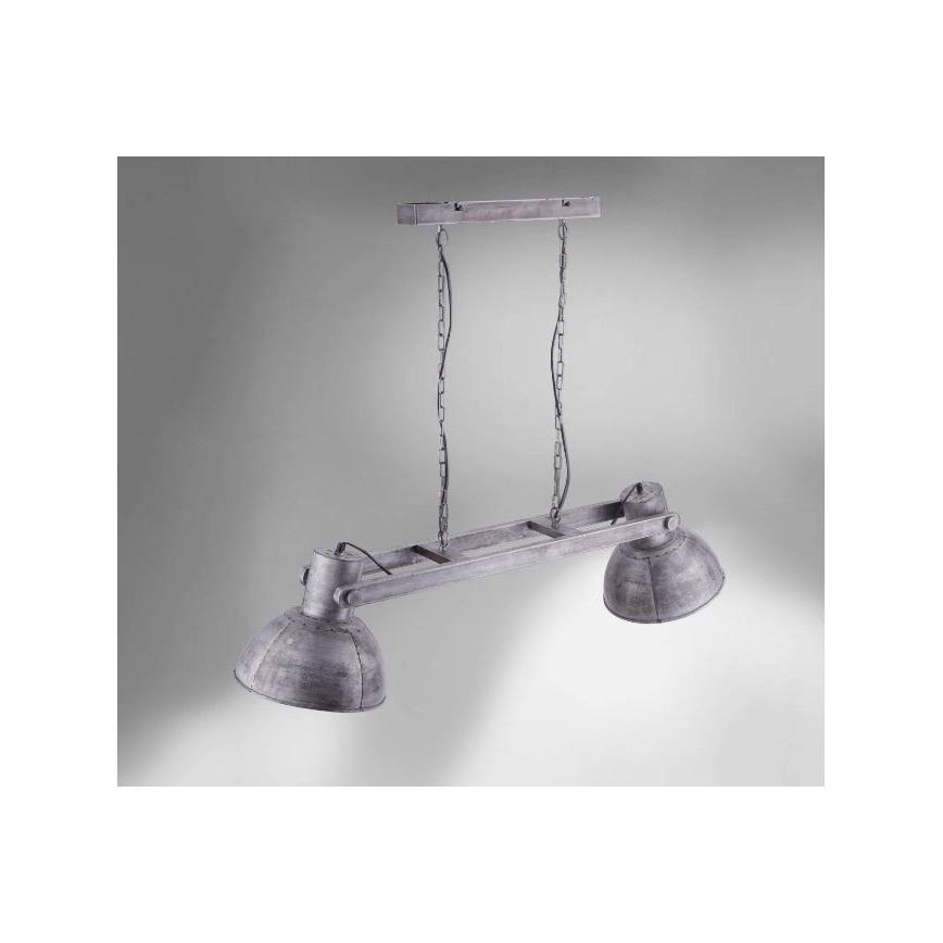 Leuchten Direkt 11483-77 - Πολύφωτο κρεμαστό SAMIA 2xE27/25W/230V