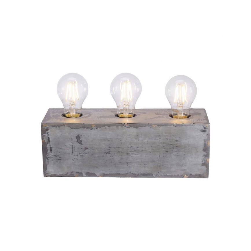 Leuchten Direkt 11498-77 - Επιτραπέζια λάμπα SAMIA 3xE27/25W/230V