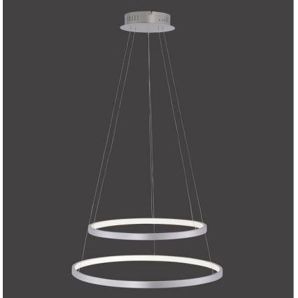 Leuchten Direkt 11525-21 - LED κρεμαστό φωτιστικό με καλώδιο CIRCLE LED/15W/230V + LED/25W