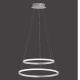 Leuchten Direkt 11525-21 - Πολύφωτο LED σε σχοινί CIRCLE 1xLED/15W/230V + LED/25W