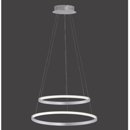 Leuchten Direkt 11525-21 - Πολύφωτο LED σε σχοινί CIRCLE 1xLED/15W/230V + LED/25W