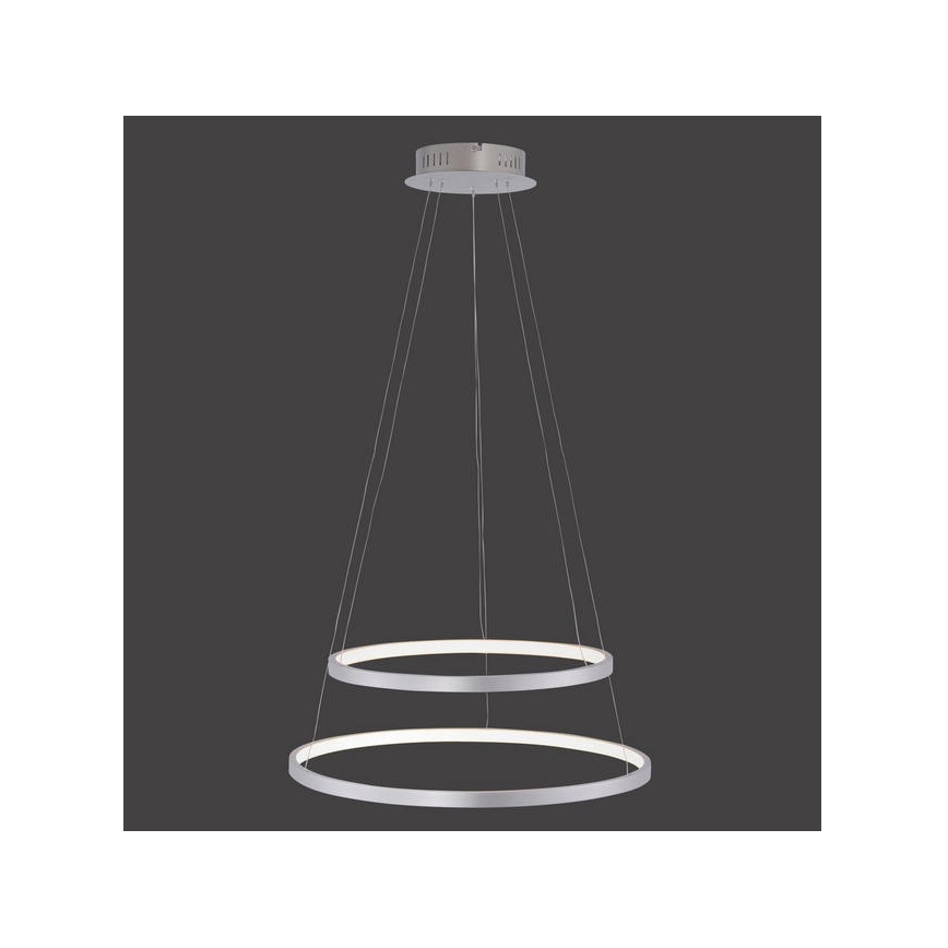 Leuchten Direkt 11525-21 - Πολύφωτο LED σε σχοινί CIRCLE 1xLED/15W/230V + LED/25W