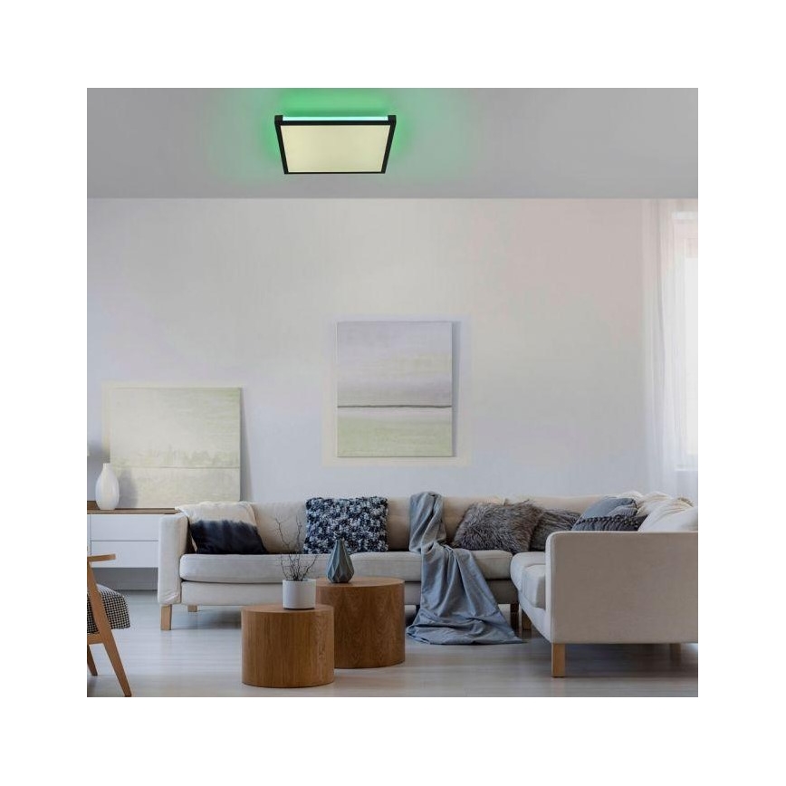 Leuchten Direkt 11621-18 - Ρυθμιζόμενο φωτιστικό οροφής LED RGB MARIO LED/24W/230V 2700-5000K με τηλεχειριστήριο