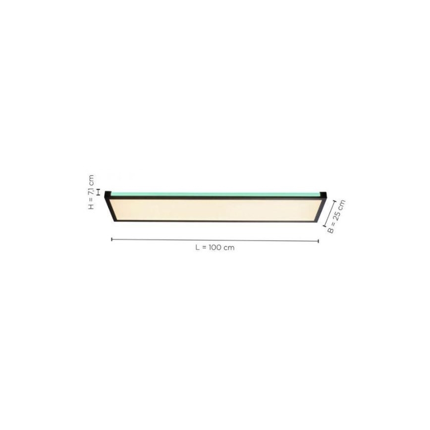 Leuchten Direkt 11622-18 - LED RGB Dimmable φωτιστικό οροφής MARIO LED/29W/230V 2700-5000K + τηλεχειριστήριο