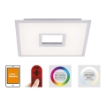 Leuchten Direkt 11645-16 - Ρυθμιζόμενο φωτιστικό οροφής LED RGB RECESS LED/22,5W/230V + LED/5W + τηλεχειριστήριο