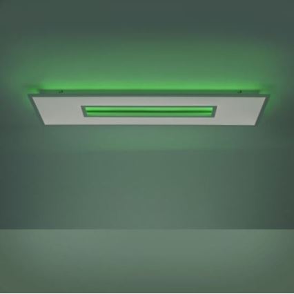 Leuchten Direkt 11646-16 - LED RGB ρυθμιζόμενο φωτιστικό οροφής RECESS LED/41W/230V + LED/7,5W + τηλεχειριστήριο