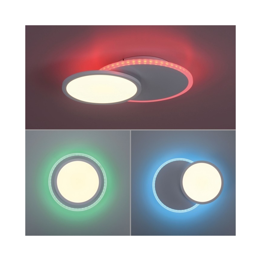 Leuchten Direkt 11662-16 - LED RGB dimmable φωτιστικό οροφής ARENDA LED/21W/230V + τηλεχειριστήριο