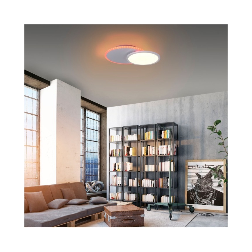 Leuchten Direkt 11662-16 - LED RGB dimmable φωτιστικό οροφής ARENDA LED/21W/230V + τηλεχειριστήριο