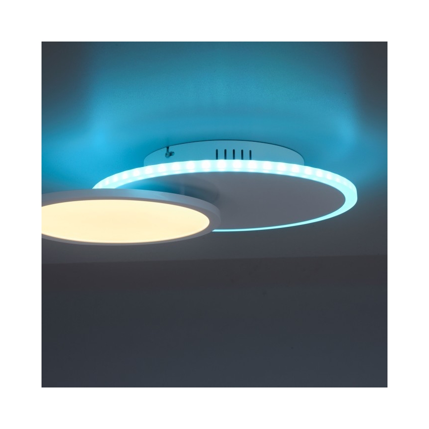 Leuchten Direkt 11662-16 - LED RGB dimmable φωτιστικό οροφής ARENDA LED/21W/230V + τηλεχειριστήριο