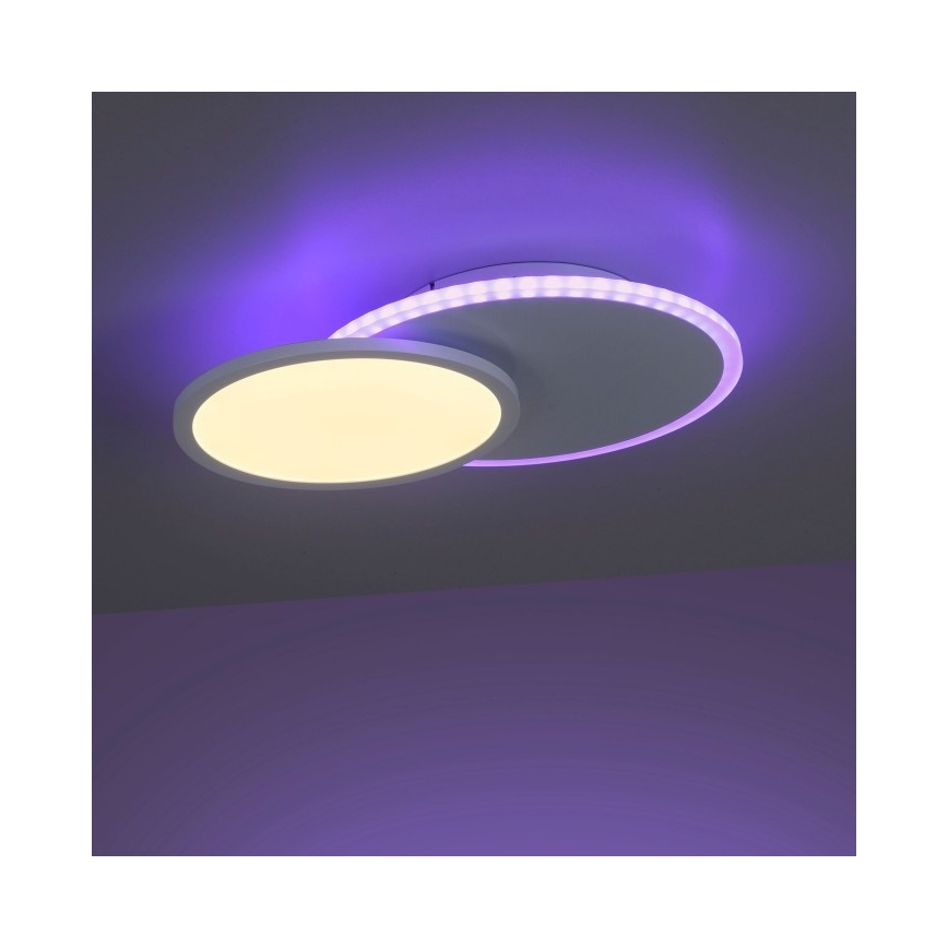 Leuchten Direkt 11662-16 - LED RGB dimmable φωτιστικό οροφής ARENDA LED/21W/230V + τηλεχειριστήριο