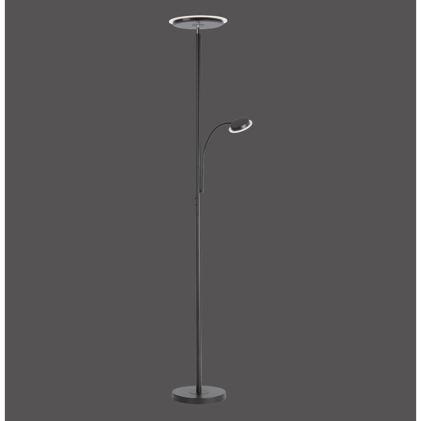 Leuchten Direkt 11709-18 - Φωτιστικό δαπέδου LED Dimmable HANS LED/22W/230V + LED/4W
