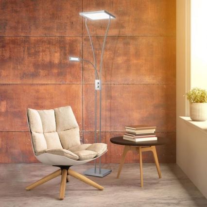 Leuchten Direkt 11722-55 - Ρυθμιζόμενη λάμπα LED MARIAN LED/33,5W/230V + LED/3,6W