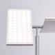 Leuchten Direkt 11725-55 - LED Φωτιστικό δαπέδου ντιμαριζόμενο  αφής RUBEN 2xLED/11W/230V + LED/4W