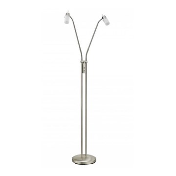 Leuchten Direkt 11937-55 - LED Λάμπα δαπέδου MAX LED 2xGU10/4W/230V