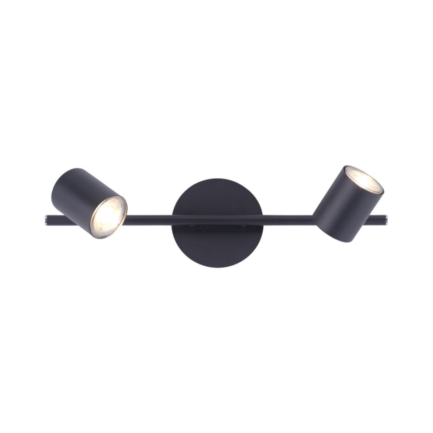 Leuchten Direkt 11942-13 - LED Σποτ με 2 φώτα TARIK 2xGU10/5W/230V ανθρακί