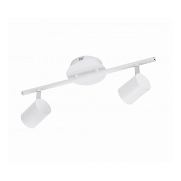 Leuchten Direkt 11942-16 - LED Διπλό Σποτ TARIK 2xGU10/5W/230V λευκό