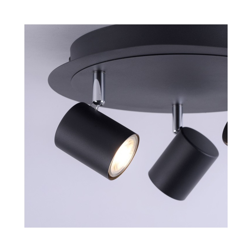 Leuchten Direkt 11943-13 - LED Σποτ με 3 φώτα TARIK 3xGU10/5W/230V ανθρακί
