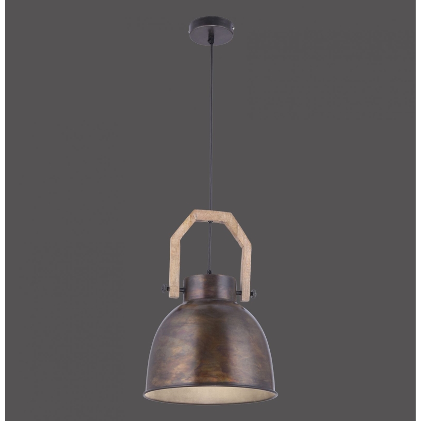 Leuchten Direkt 11986-18 - Κρεμαστό φωτιστικό οροφής SAMIA 1xE27/40W/230V μάνγκο