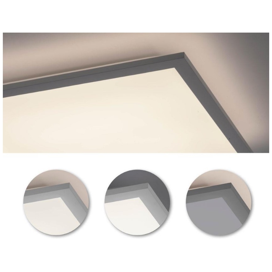Leuchten Direkt 12201-16 - LED Φωτιστικό οροφής FLAT LED/22W/230V
