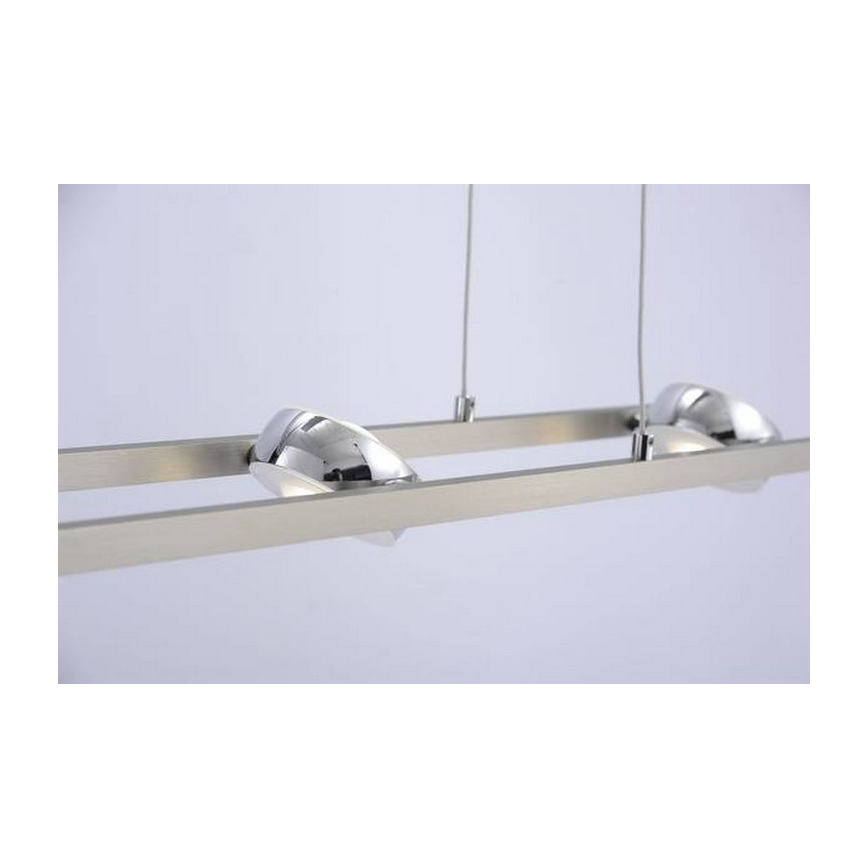 Leuchten Direkt 12470-55 - LED RGB Dimmable πολύφωτο ράγα OPTI 8xLED/3W/230V + τηλεχειριστήριο