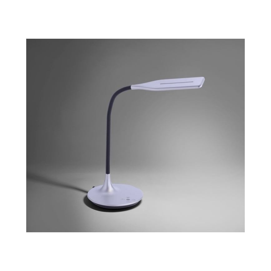 Leuchten Direkt 13061-21 - LED Dimmable επιτραπέζια λάμπα αφής RAFAEL LED/5W/230V 2700-6000K ασημί