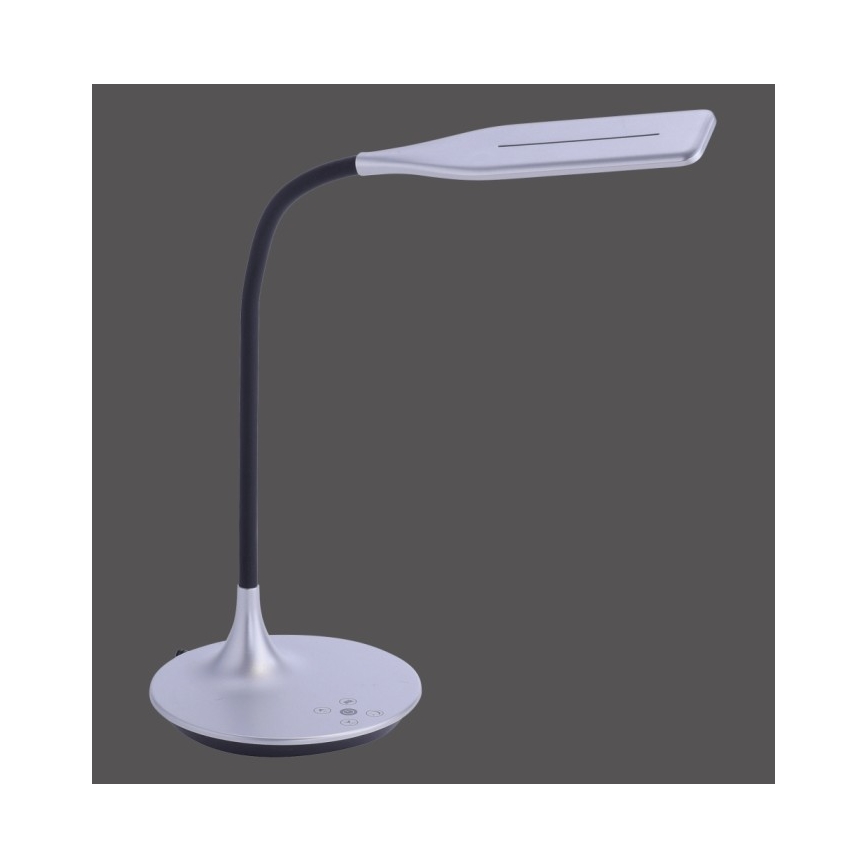 Leuchten Direkt 13061-21 - LED Dimmable επιτραπέζια λάμπα αφής RAFAEL LED/5W/230V 2700-6000K ασημί