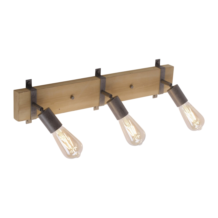 Leuchten Direkt 13473-79 - Προβολέας τοίχου SLAT 3xE27/40W/230V