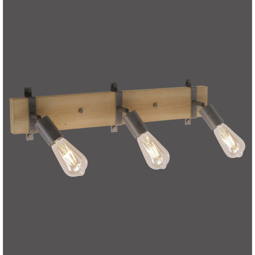 Leuchten Direkt 13473-79 - Προβολέας τοίχου SLAT 3xE27/40W/230V