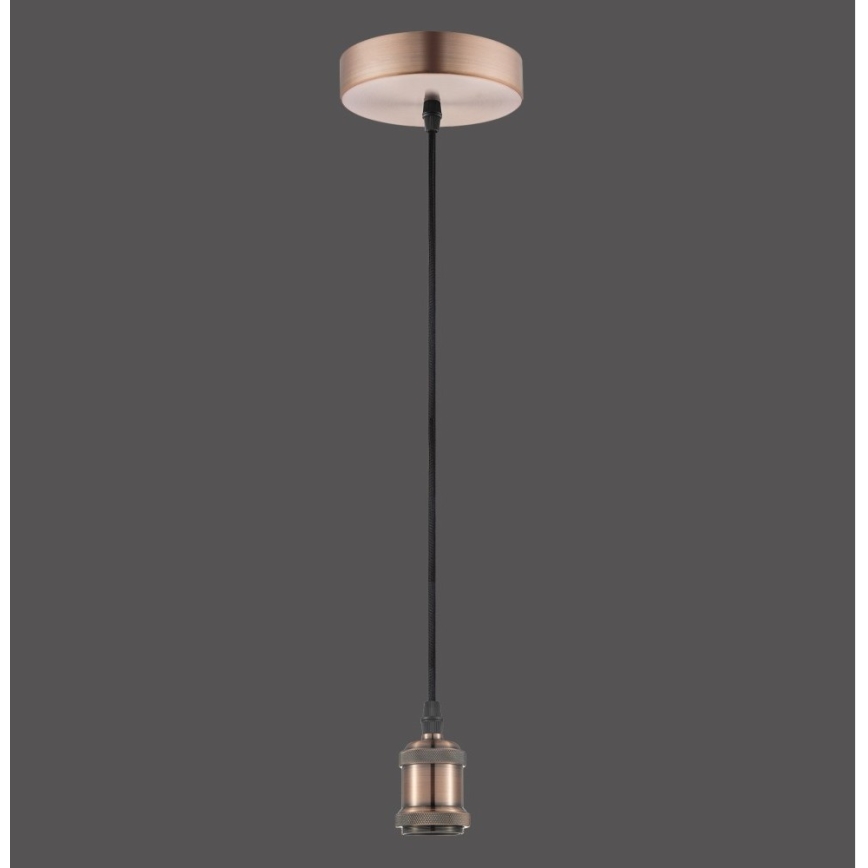 Leuchten Direkt 13570-20  - Μονόφωτο φωτιστικό οροφής DIY 1xE27/60W/230V ορείχαλκος