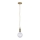 Leuchten Direkt 13570-60 - Μονόφωτο φωτιστικό οροφής DIY 1xE27/60W/230V ορείχαλκος