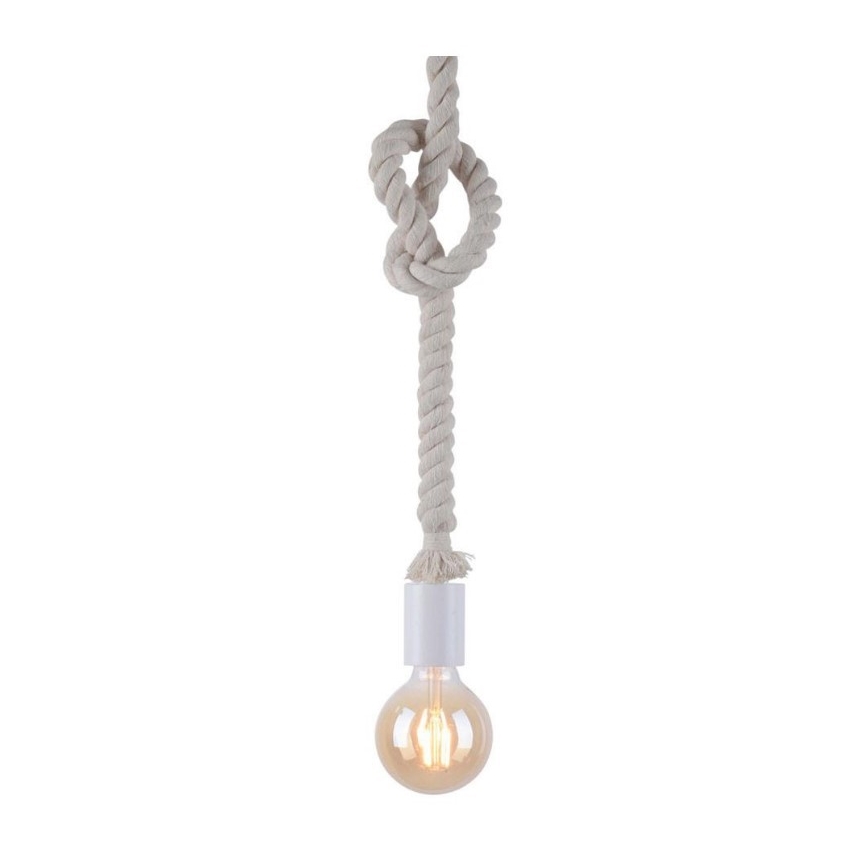 Leuchten Direkt 13572-16 - Μονόφωτο φωτιστικό οροφής  DIY 1xE27/10W/230V λευκό