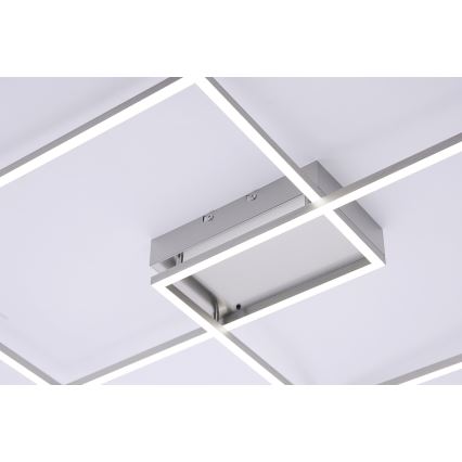 Leuchten Direkt 14017-55 - Φως οροφής dimmer LED IVEN 2xLED/20W/230V + τηλεχειριστήριο