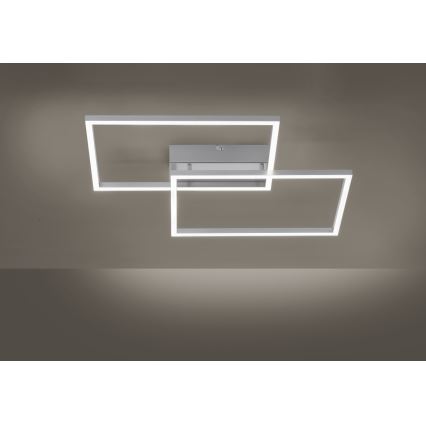 Leuchten Direkt 14017-55 - Φως οροφής dimmer LED IVEN 2xLED/20W/230V + τηλεχειριστήριο