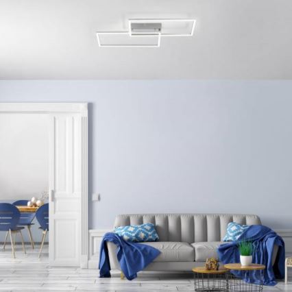 Leuchten Direkt 14018-55 - Συνδεδεμένο πολύφωτο dimmer LED IVEN 2xLED/15W/230V