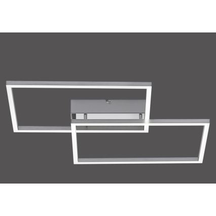 Leuchten Direkt 14018-55 - Συνδεδεμένο πολύφωτο dimmer LED IVEN 2xLED/15W/230V