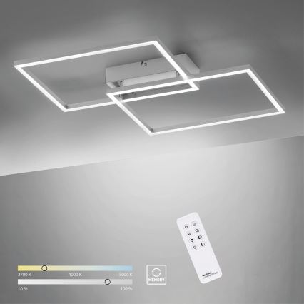 Leuchten Direkt 14018-55 - Συνδεδεμένο πολύφωτο dimmer LED IVEN 2xLED/15W/230V