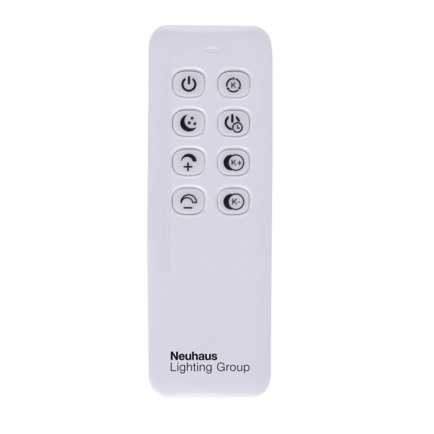 Leuchten Direkt 14018-55 - Συνδεδεμένο πολύφωτο dimmer LED IVEN 2xLED/15W/230V