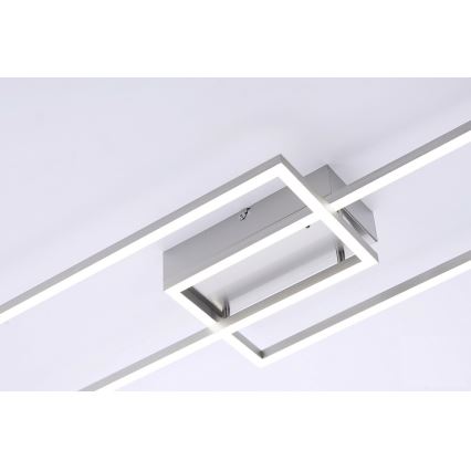 Leuchten Direkt 14019-55 - Συνδεδεμένο πολύφωτο dimmer LED IVEN 2xLED/20W/230V + RC