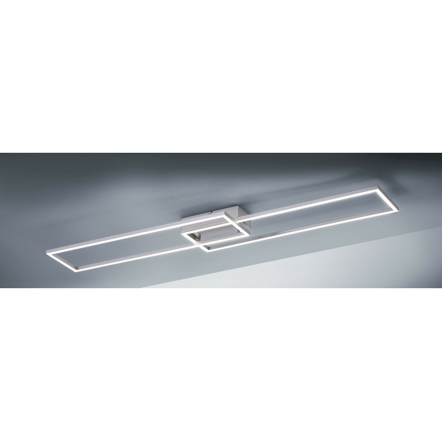 Leuchten Direkt 14019-55 - Συνδεδεμένο πολύφωτο dimmer LED IVEN 2xLED/20W/230V + RC