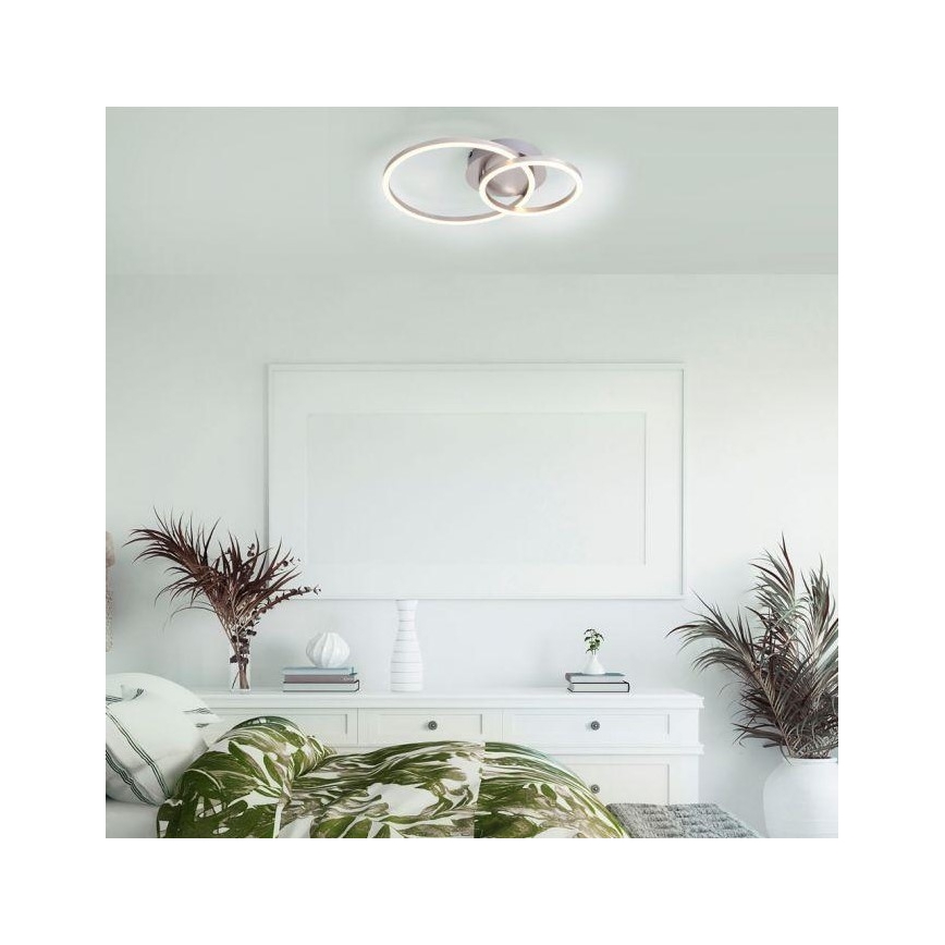 Leuchten Direkt 14021-55 - LED Πλαφονιέρα οροφής IVANKA LED/26W/230V