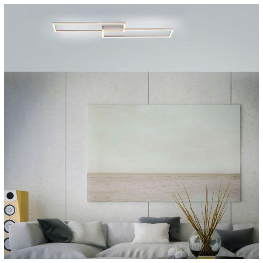 Leuchten Direkt 14023-55 - LED Dimmable πλαφονιέρα πολύφωτο IVEN 2xLED/15,1W/230V