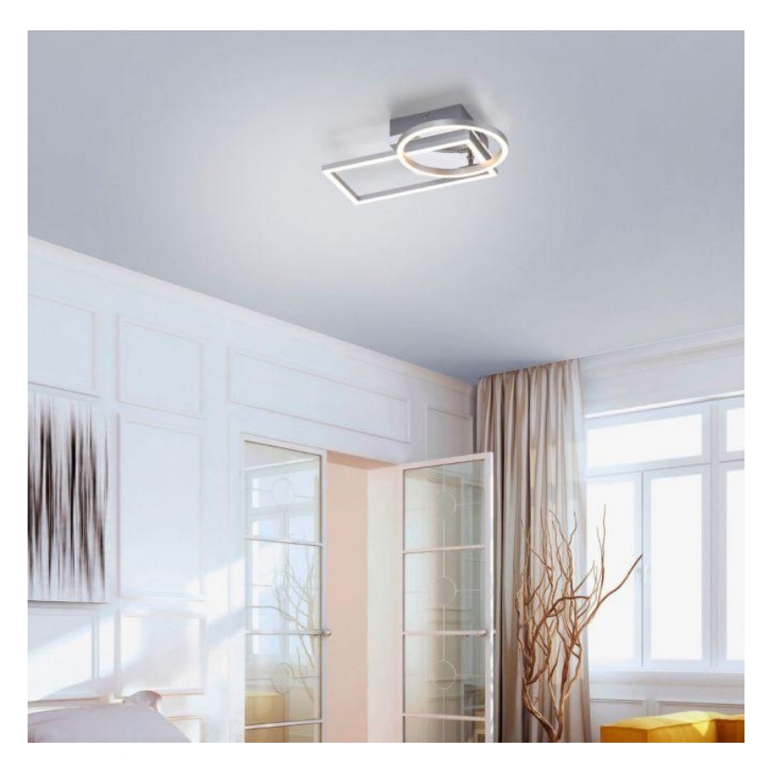 Leuchten Direkt 14031-55 - LED Φωτιστικό οροφής IVEN LED/18W/230V