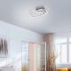 Leuchten Direkt 14031-55 - LED Φωτιστικό οροφής IVEN LED/18W/230V