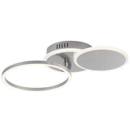 Leuchten Direkt 14116-55 - Φωτιστικό οροφής LED SEVENT LED/25,5W/230V ματ χρώμιο