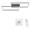 Leuchten Direkt 14140-18 - Φως οροφής dimmer LED IVEN 2xLED/13,5W/230V + τηλεχειριστήριο
