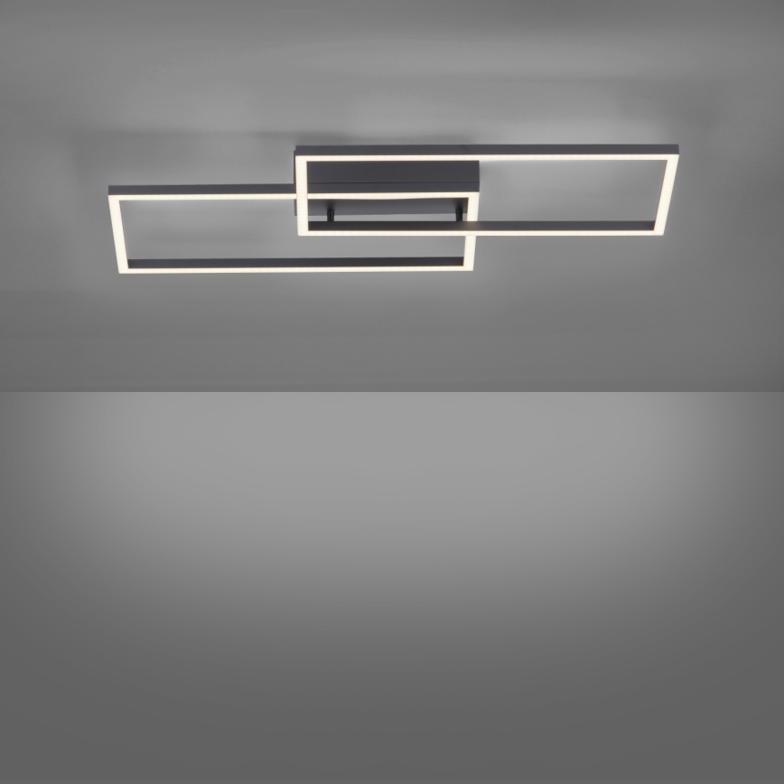 Leuchten Direkt 14140-18 - Φως οροφής dimmer LED IVEN 2xLED/13,5W/230V + τηλεχειριστήριο