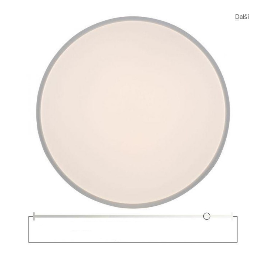 Leuchten Direkt 14208-16 - LED Dimmable φωτιστικό οροφής COLIN LED/18W/230V