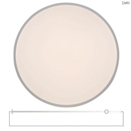 Leuchten Direkt 14208-16 - LED Dimmable φωτιστικό οροφής COLIN LED/18W/230V